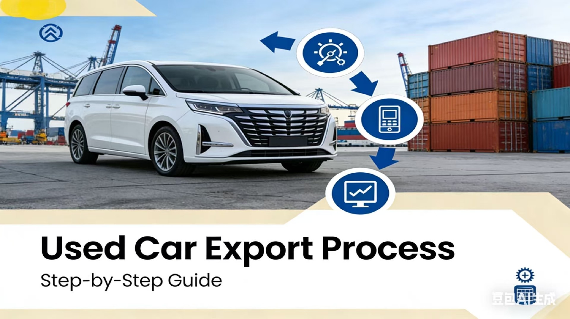 The process of exporting used car to Africa